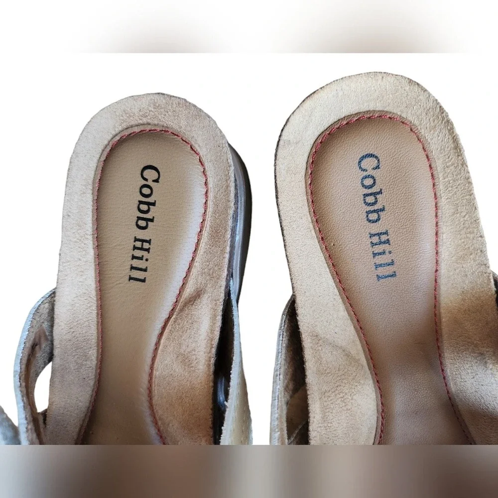 Cobb Hill Women's Sandals Adjustable Strap Comfort‎ Cork Footbed
